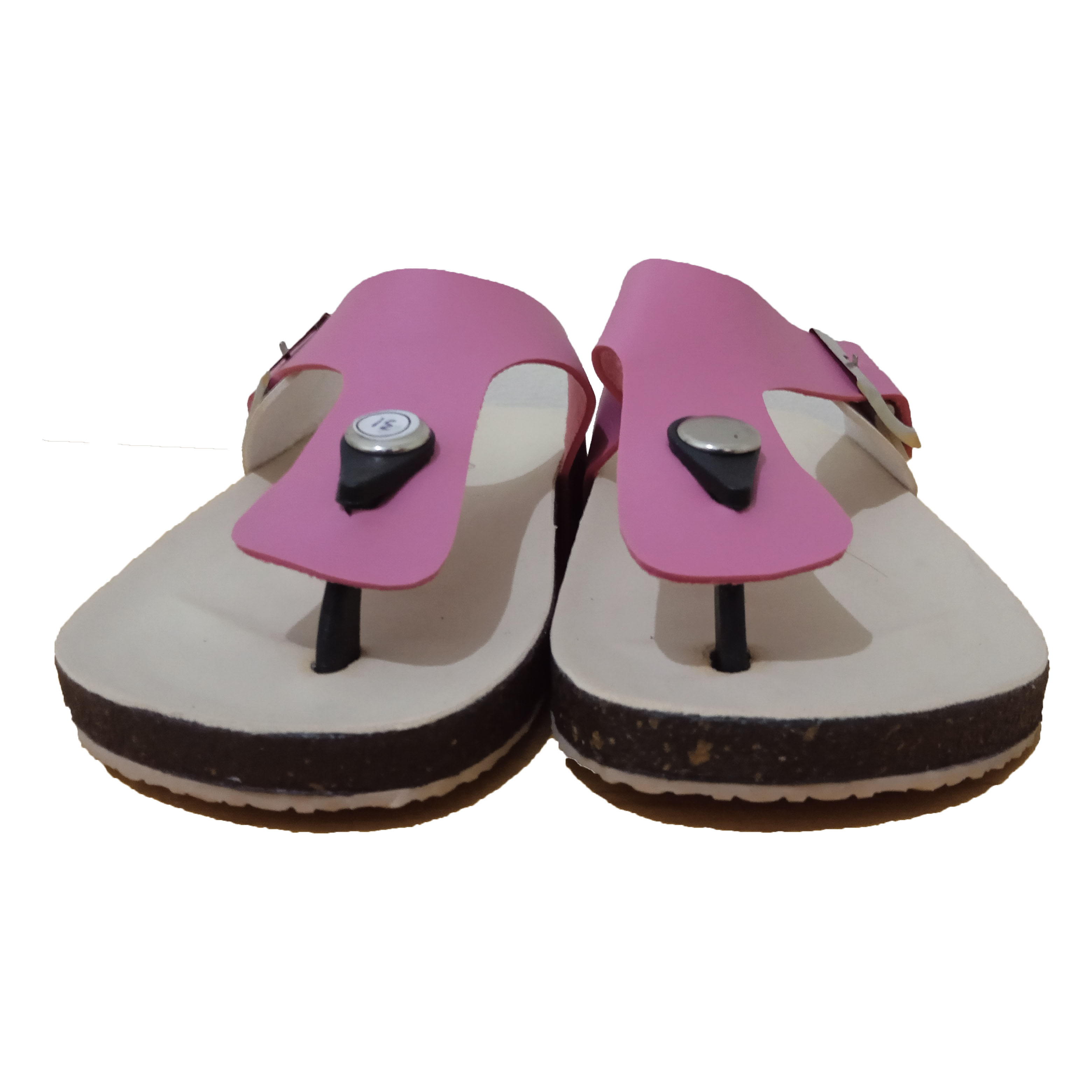 Sandal Anak Jepit Perempuan Laki Laki Casual Teens 01 Fuchia White