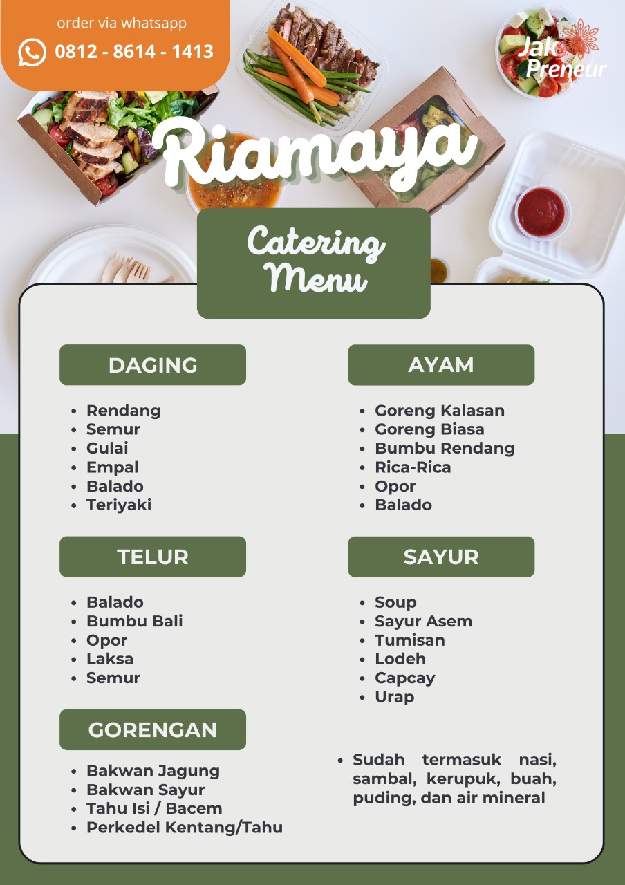 Paket Nasi Riamaya