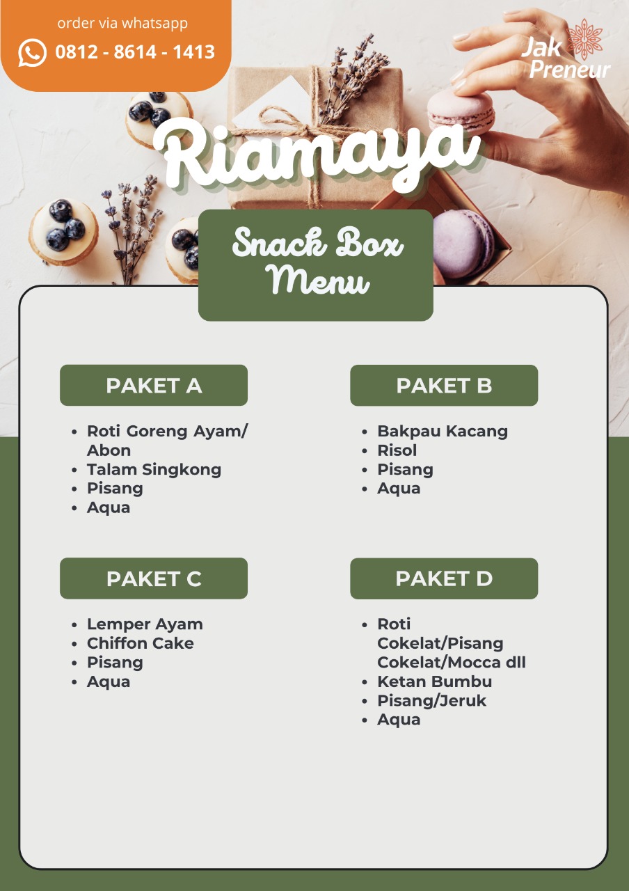 Paket Snack Riamaya