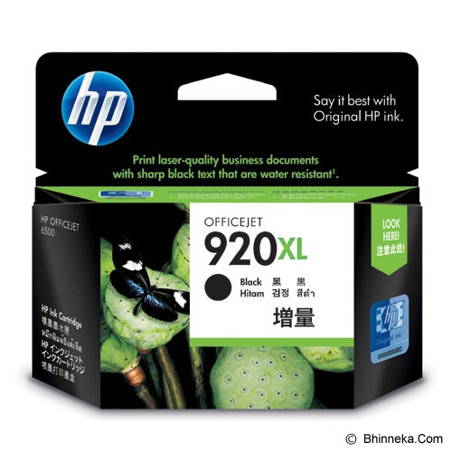 Tinta InkJet HP OfficeJet 920XL - CD975AA (Black)