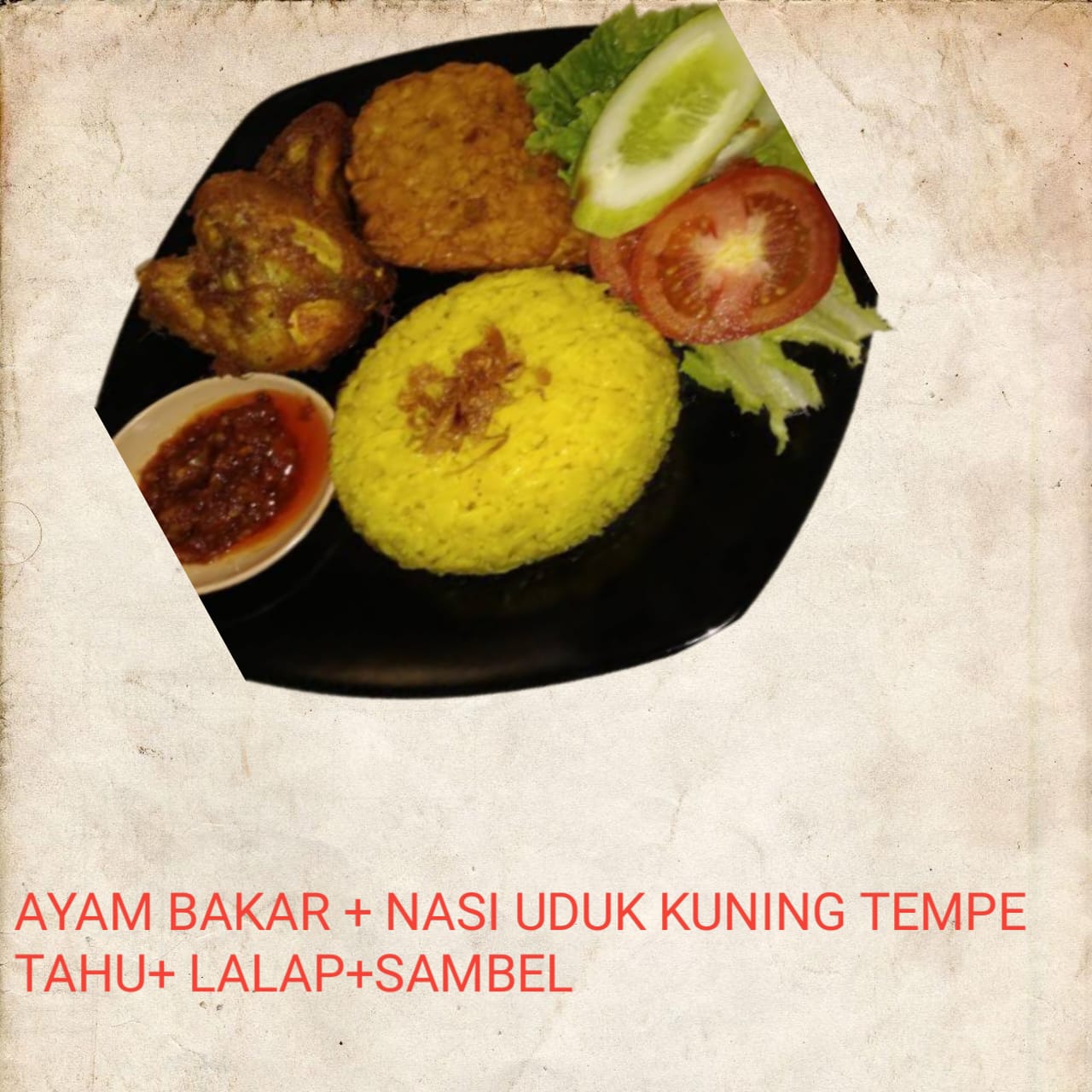 Nasi Ayam Bakar Paket 2