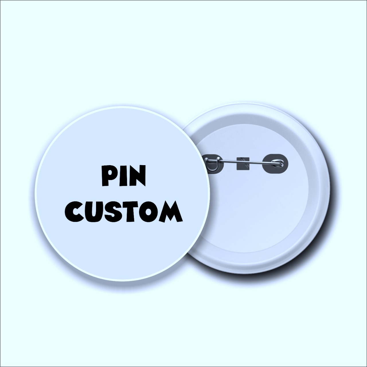Custom Pin Peniti 58 &amp; 44 mm Glossy / Doff - Button - Souvenir - Bros - Pin 44mm