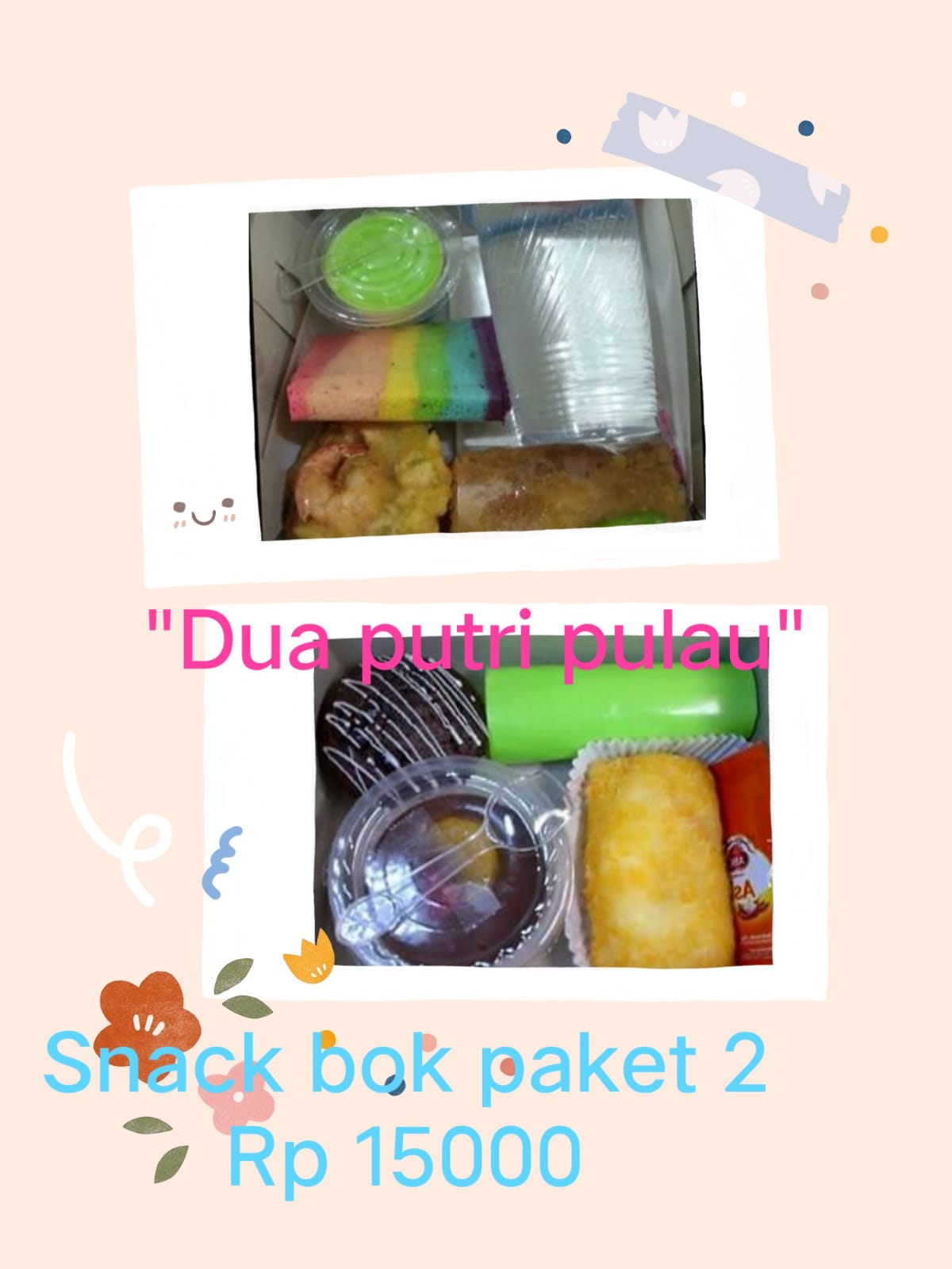 Nasi Box Paket 2 Dua Putri Pulau