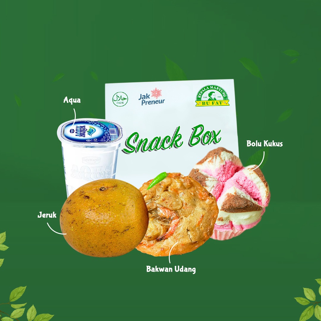 SNACK BOX BAKWAN UDANG,BOLU KUKUS