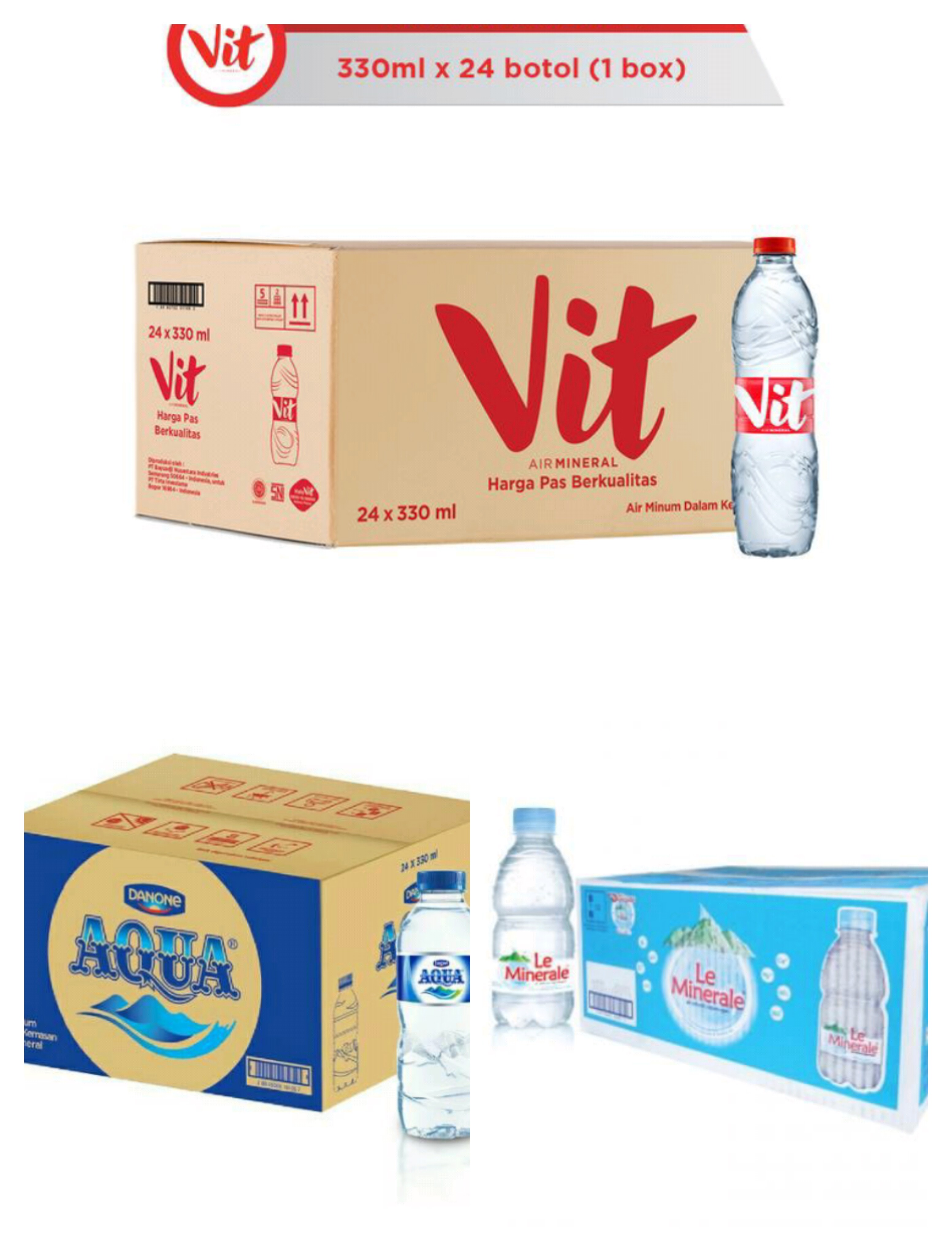 Air Mineral Botol 330 ml