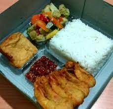 Rice Box Udang Crispy