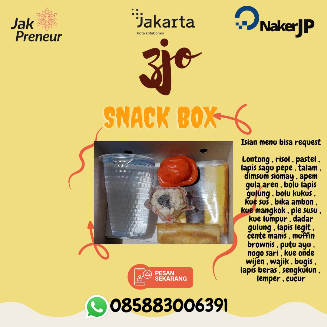 Snack Box Mantap 3Jo