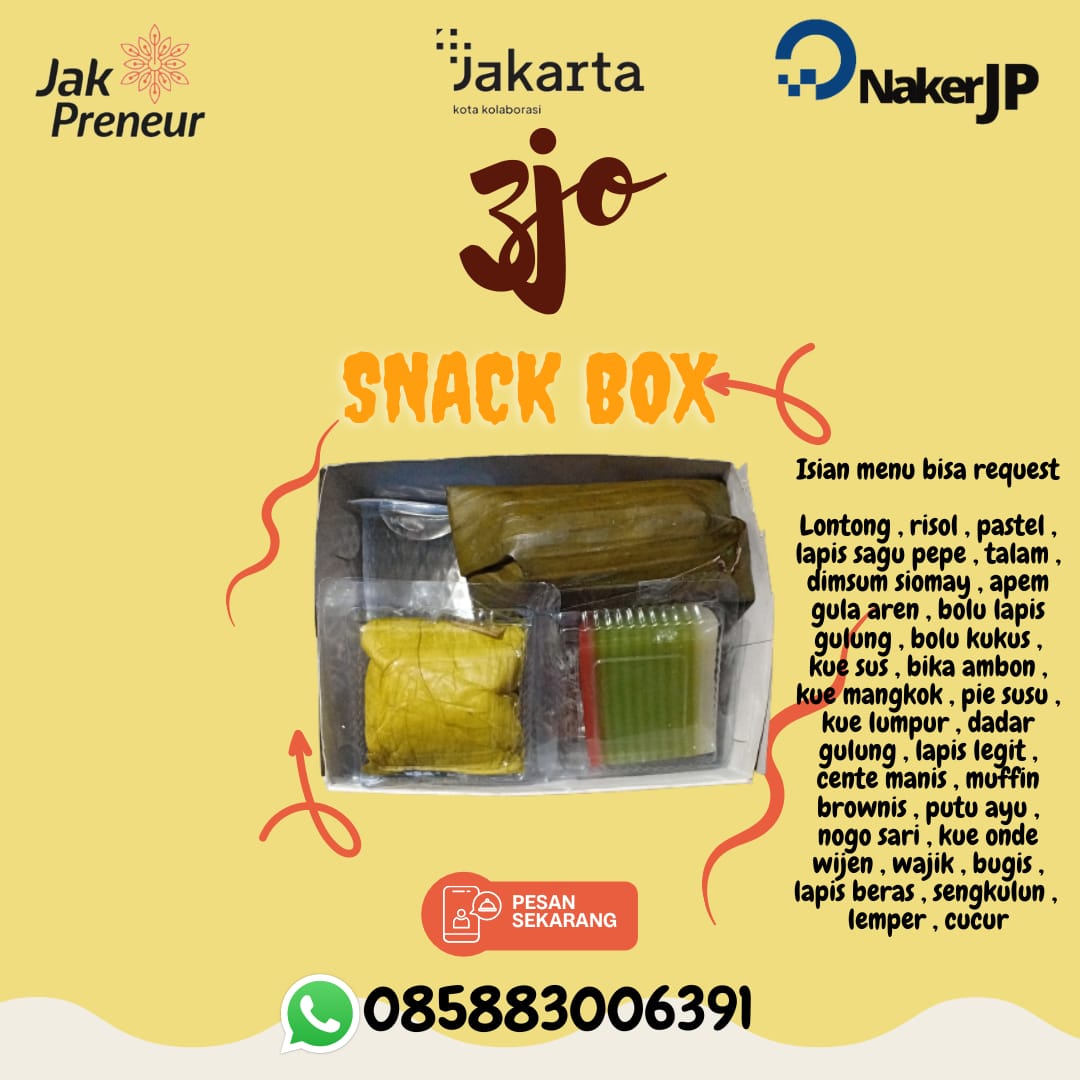 Snack Box Pas 3Jo