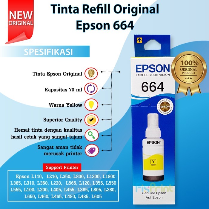 Tinta Epson 664