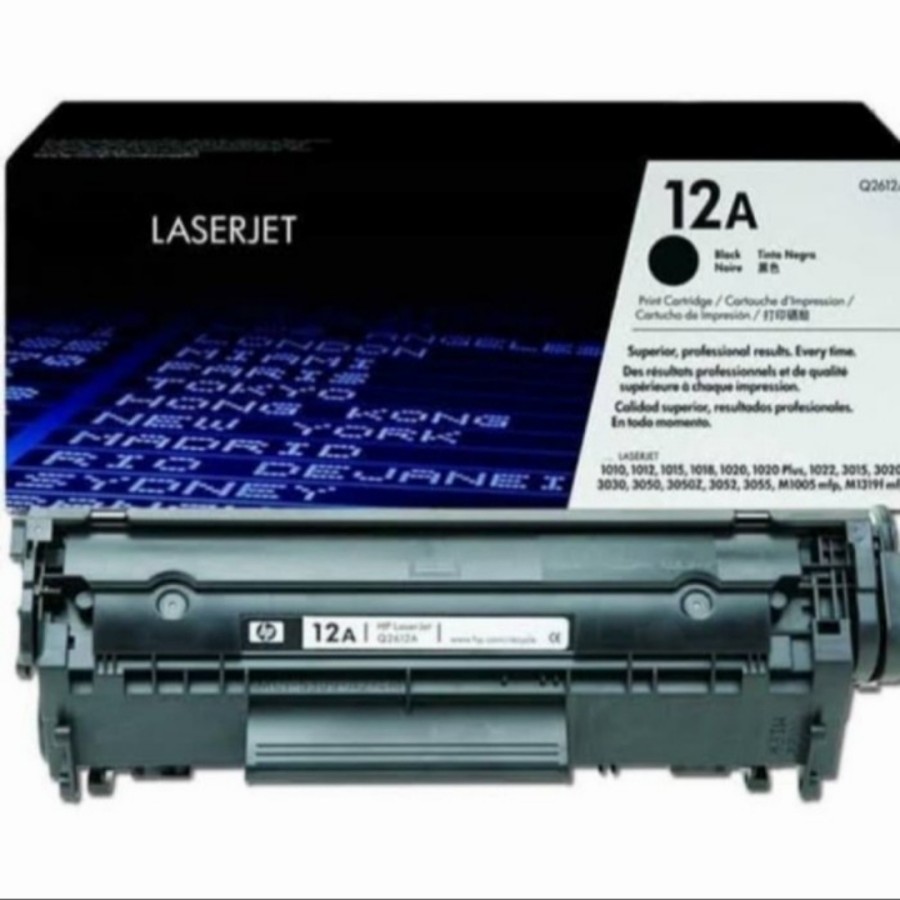 Toner LaserJet HP 12A - Q2612A (BL)