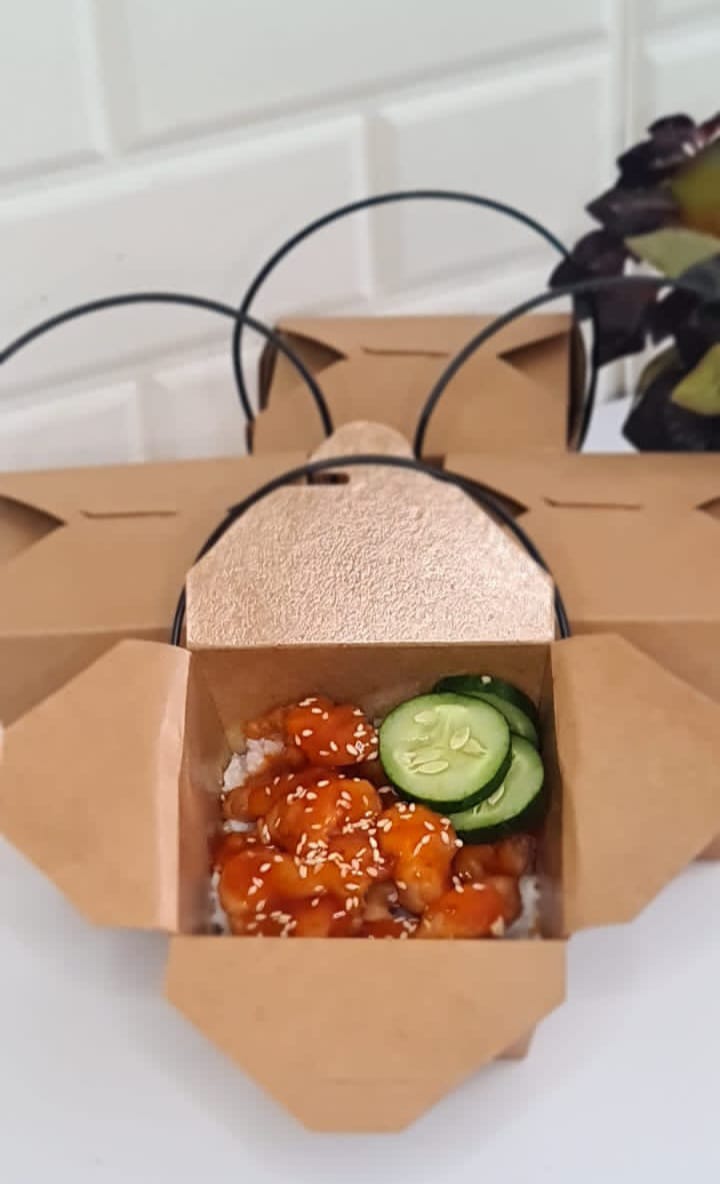 Honey Chicken Rice