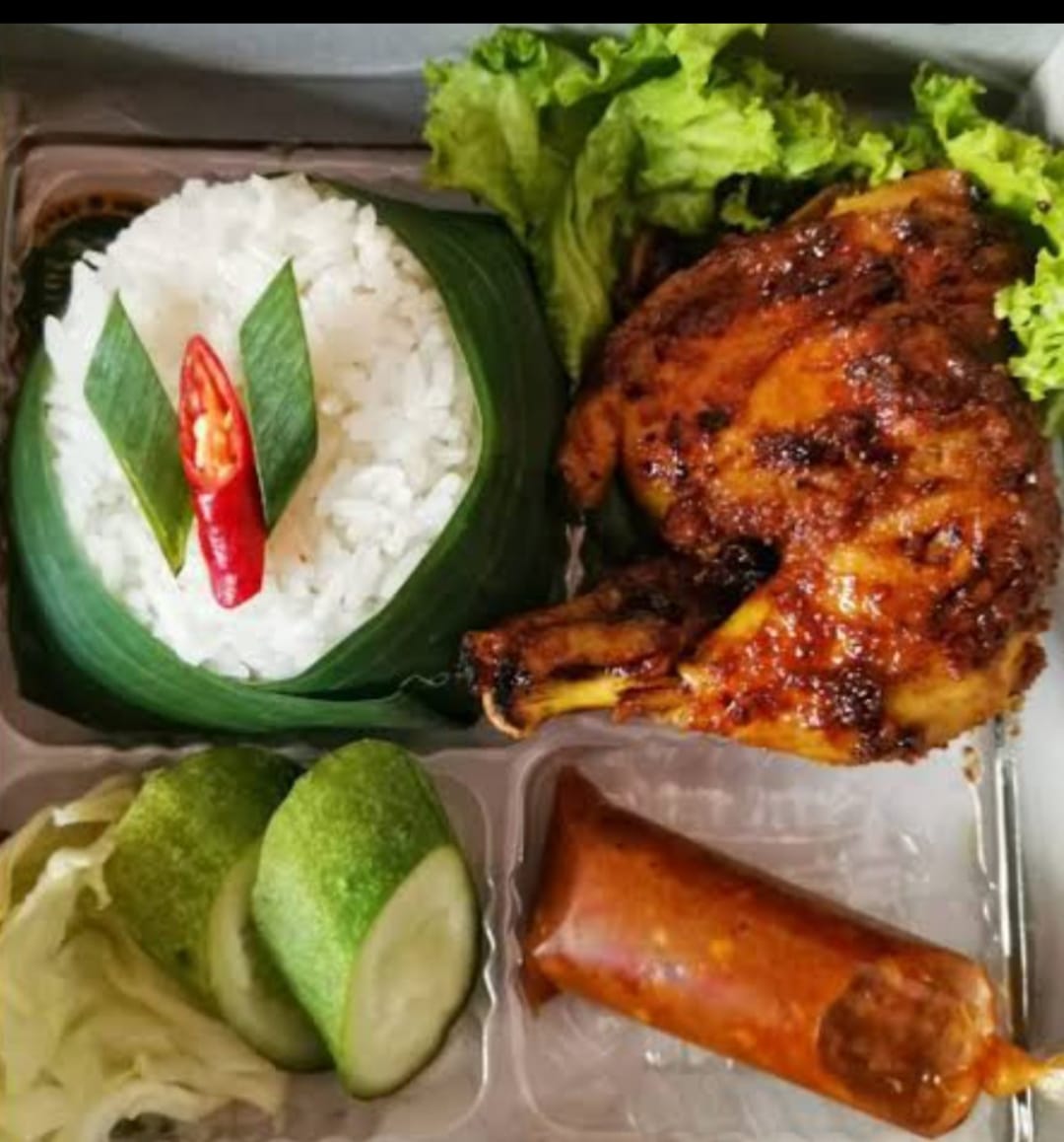 PAKET NASI AYAM BAKAR (B)