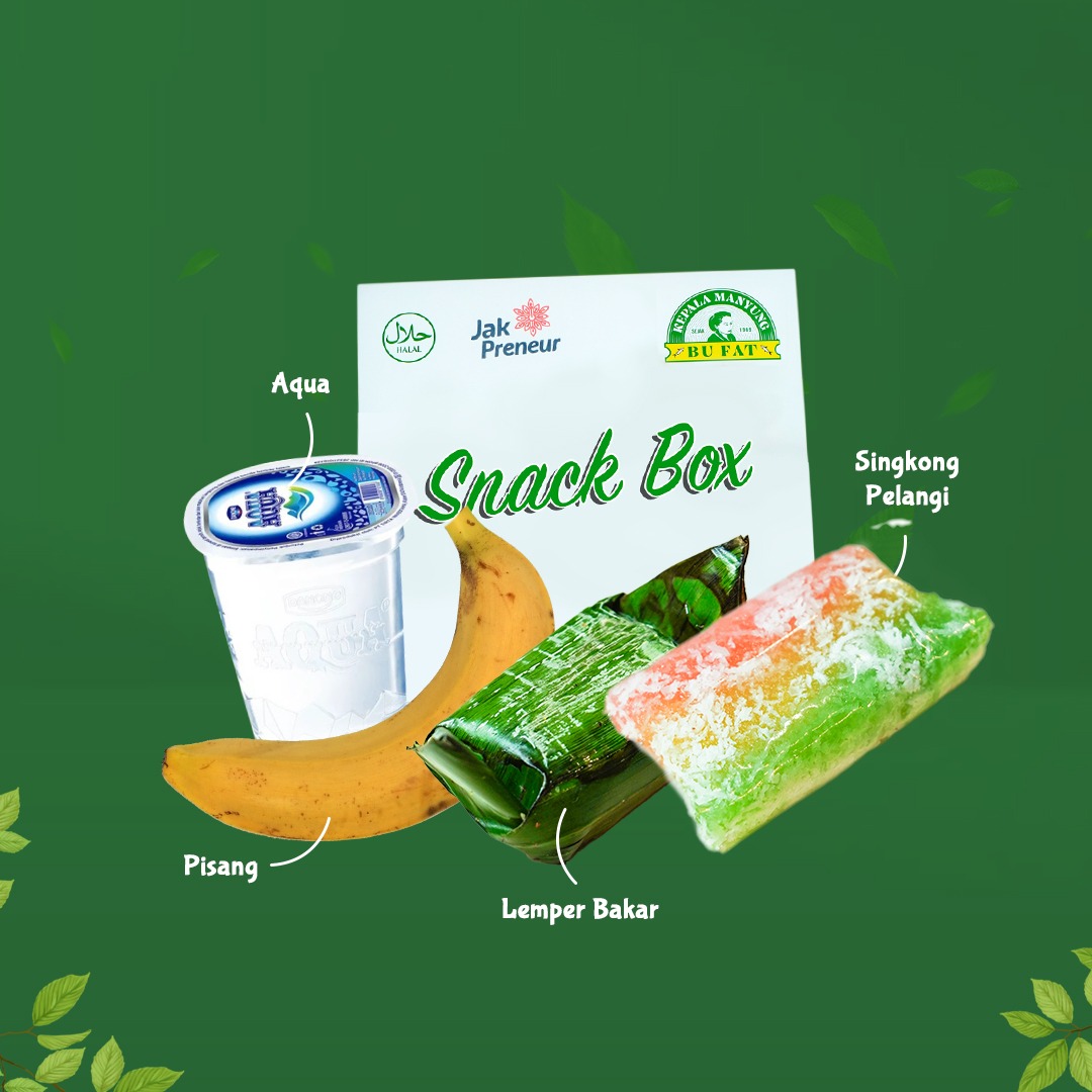 Snack Box LEMPER BAKAR, SINGKONG PELANGI