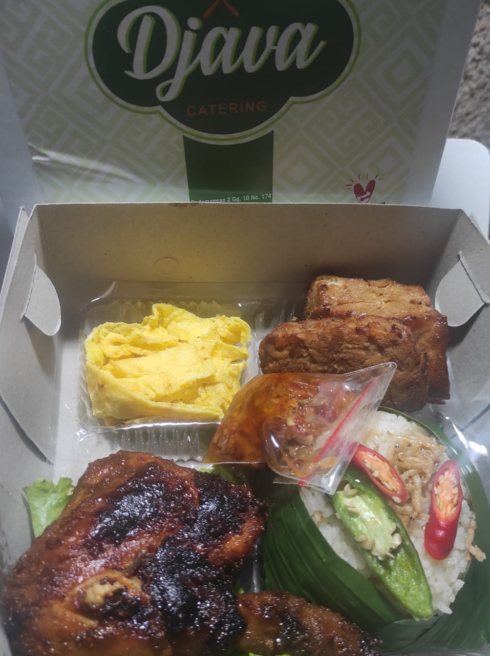 NASBOX AYAM BAKAR DJAVA CATERING 2