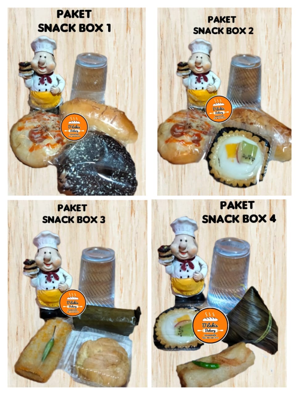 Snack Box paket 1-4