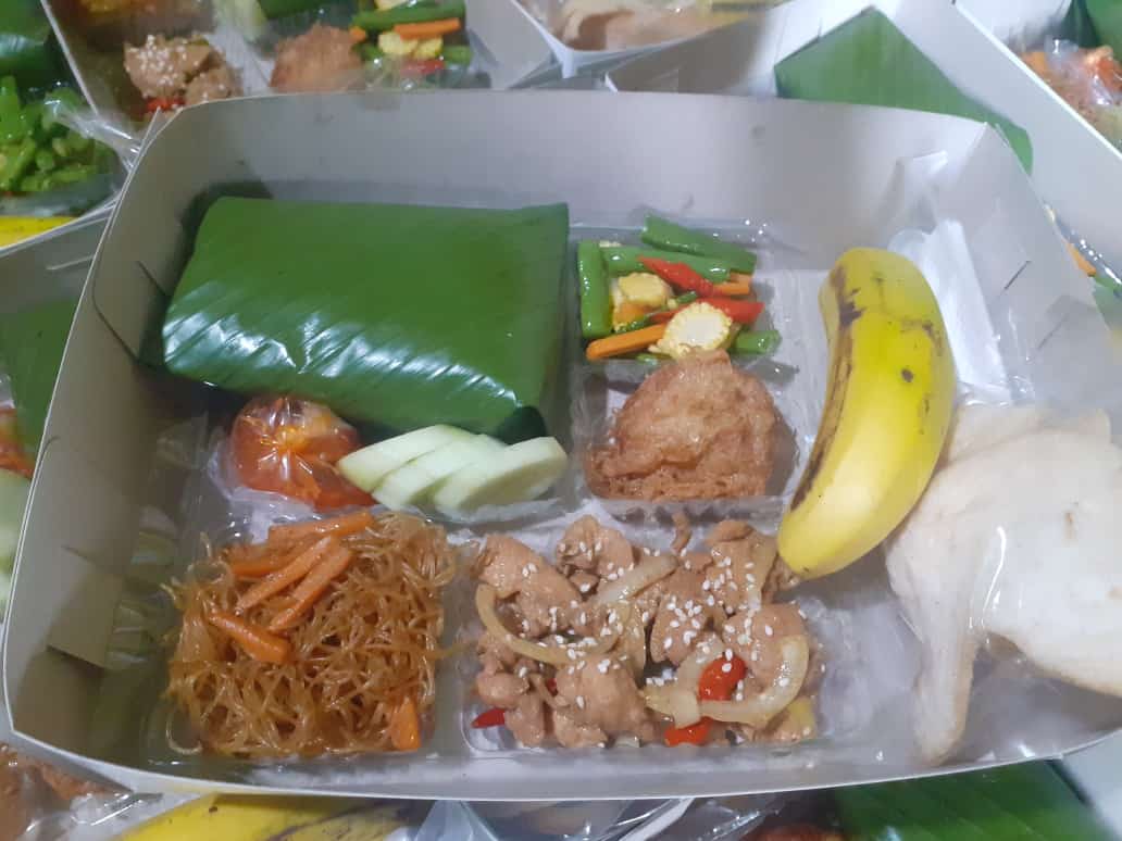 Nasi Box Ayam Filet Teriyaki Dapur Depac