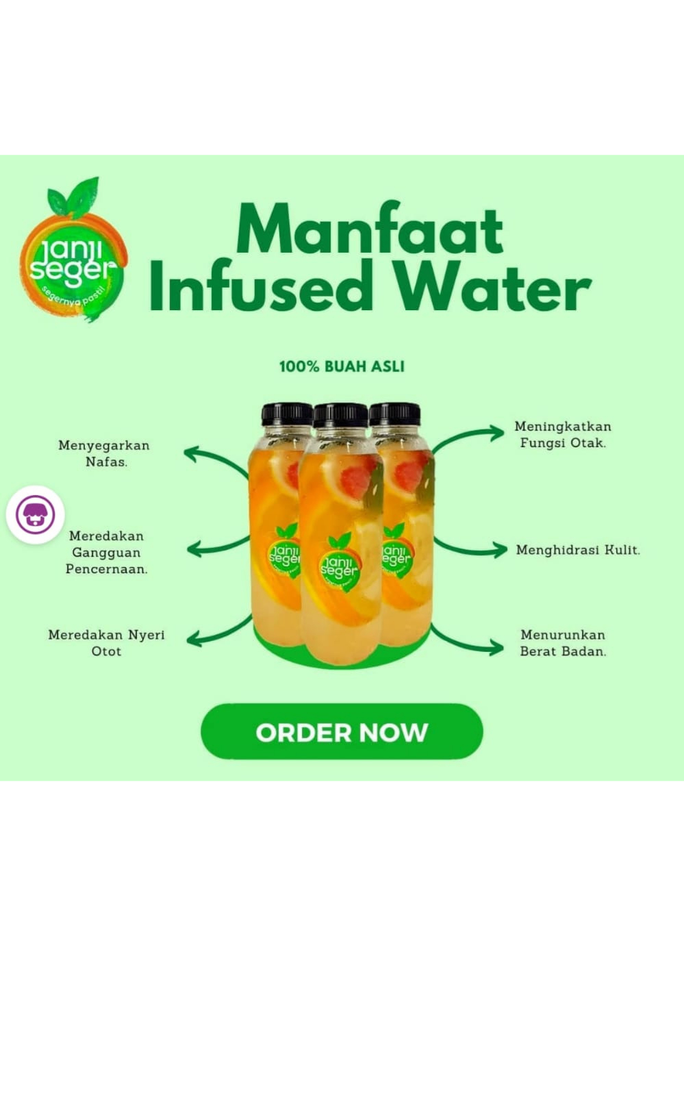 Infused Water by Janji Seger 2