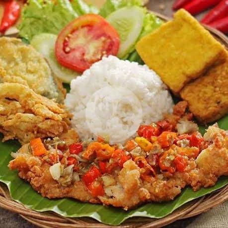 Paket 2 Nasi Ayam Penyet/Ayam Geprek