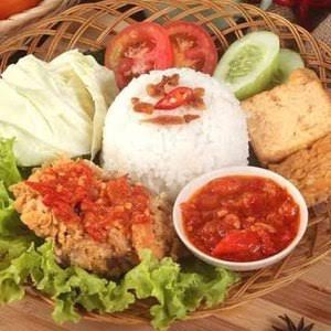 Paket 2 Nasi Ayam Penyet/Ayam Geprek