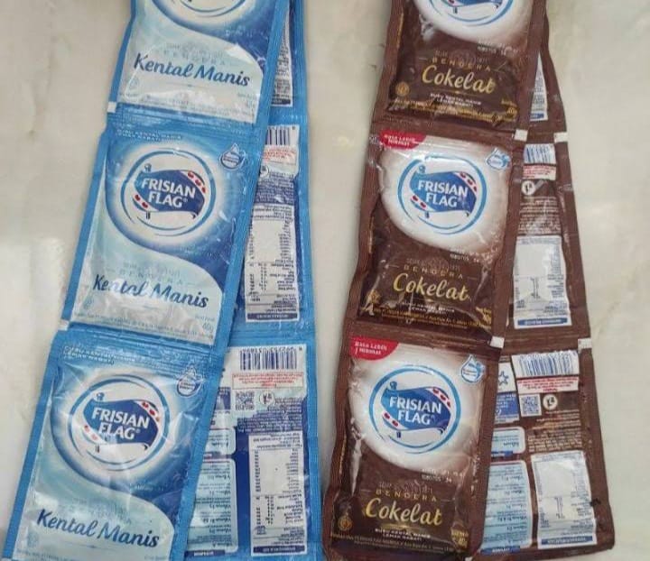 SUSU BENDERA PUTIH / COKLAT