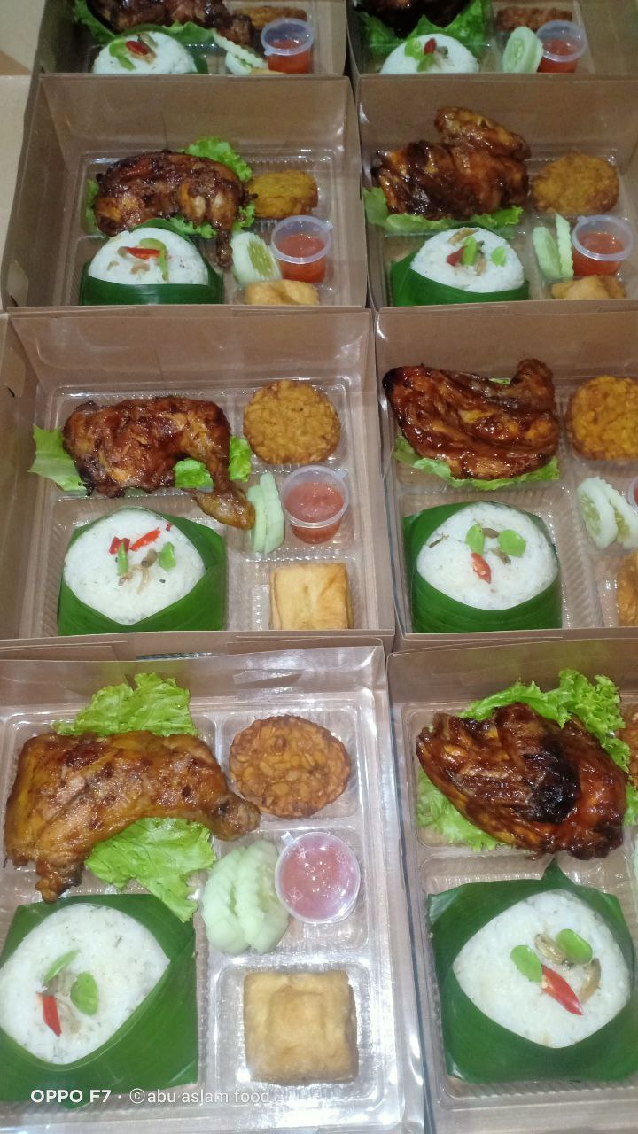 Nasi Box / Nasi Kotak / Nasi Liwet | Abu Aslam Food