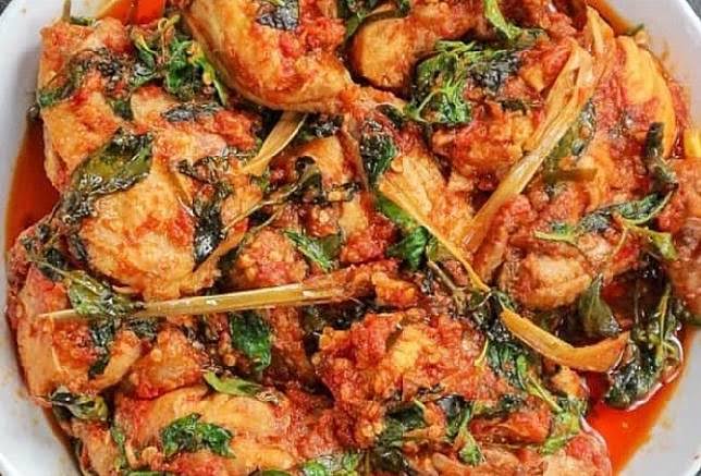 Paket 7 Nasi Ayam Rica-rica/Ayam Balado