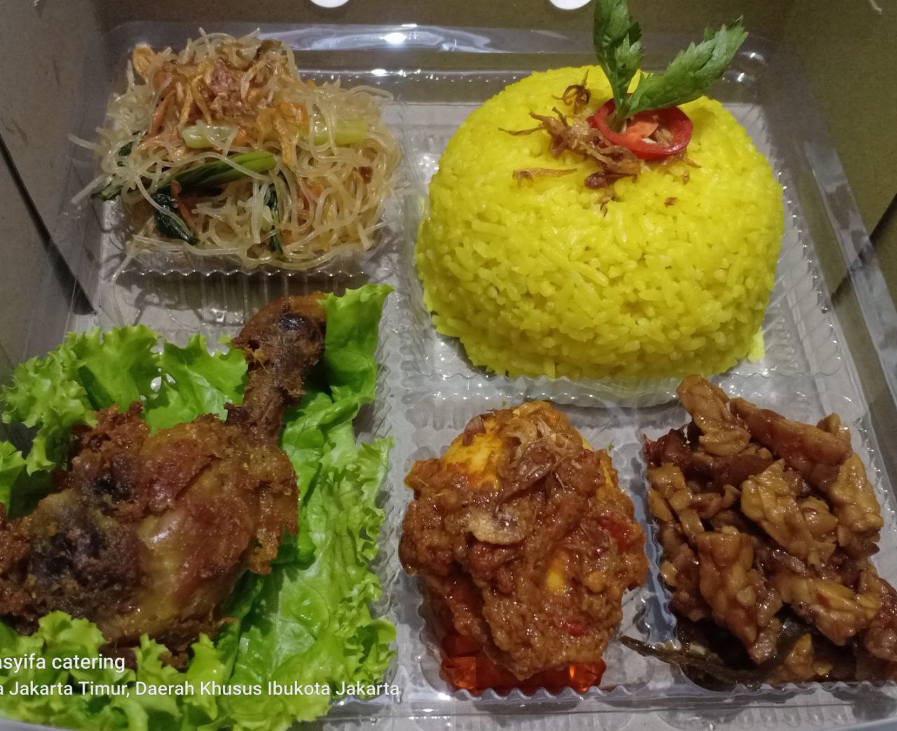 Nasi Box / Nasi Kotak / Nasi Kuning Special | Abu Aslam Food