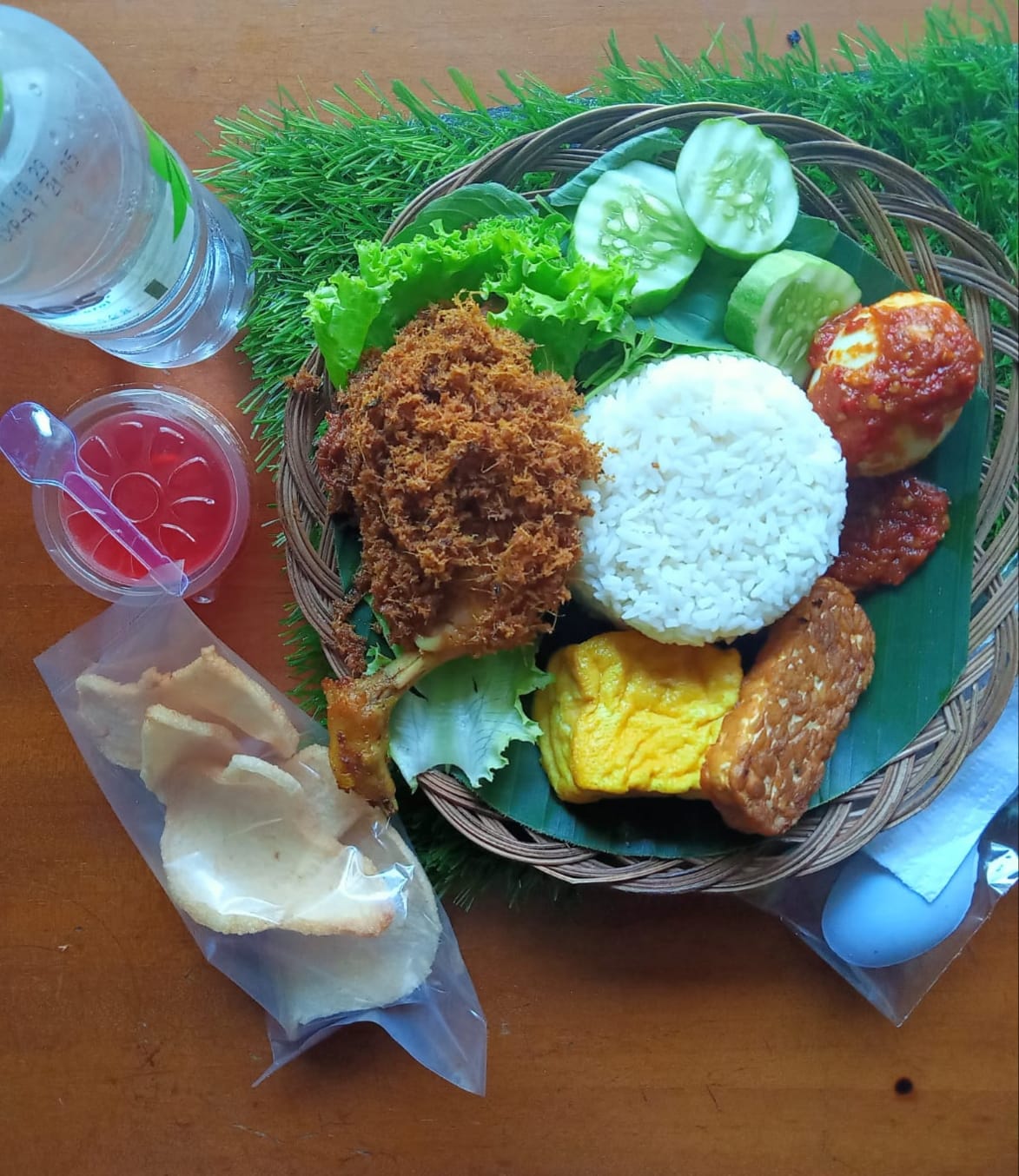 Paket 2 Ayam Goreng Bumbu Kelapa