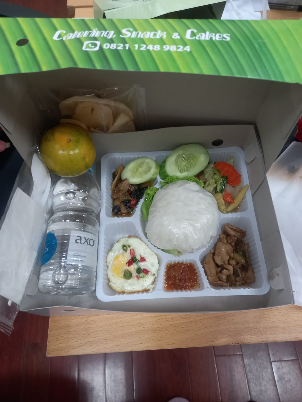 Paket Nasi Box Mels SNack