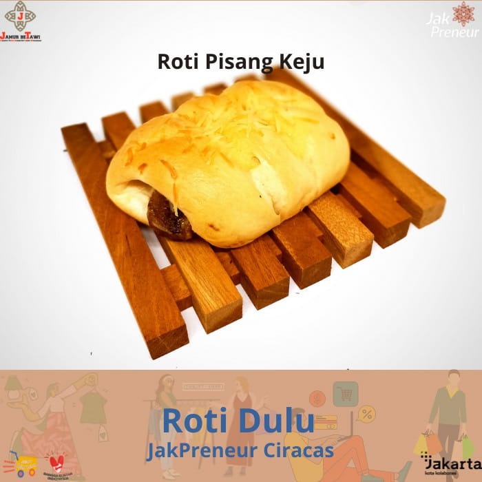 Roti pisang keju