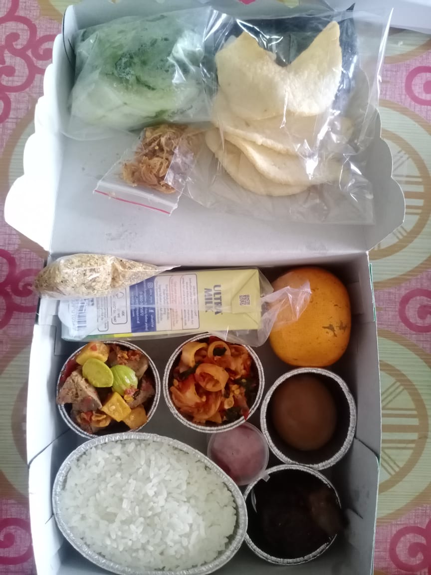 Nasi Box Daging Empal