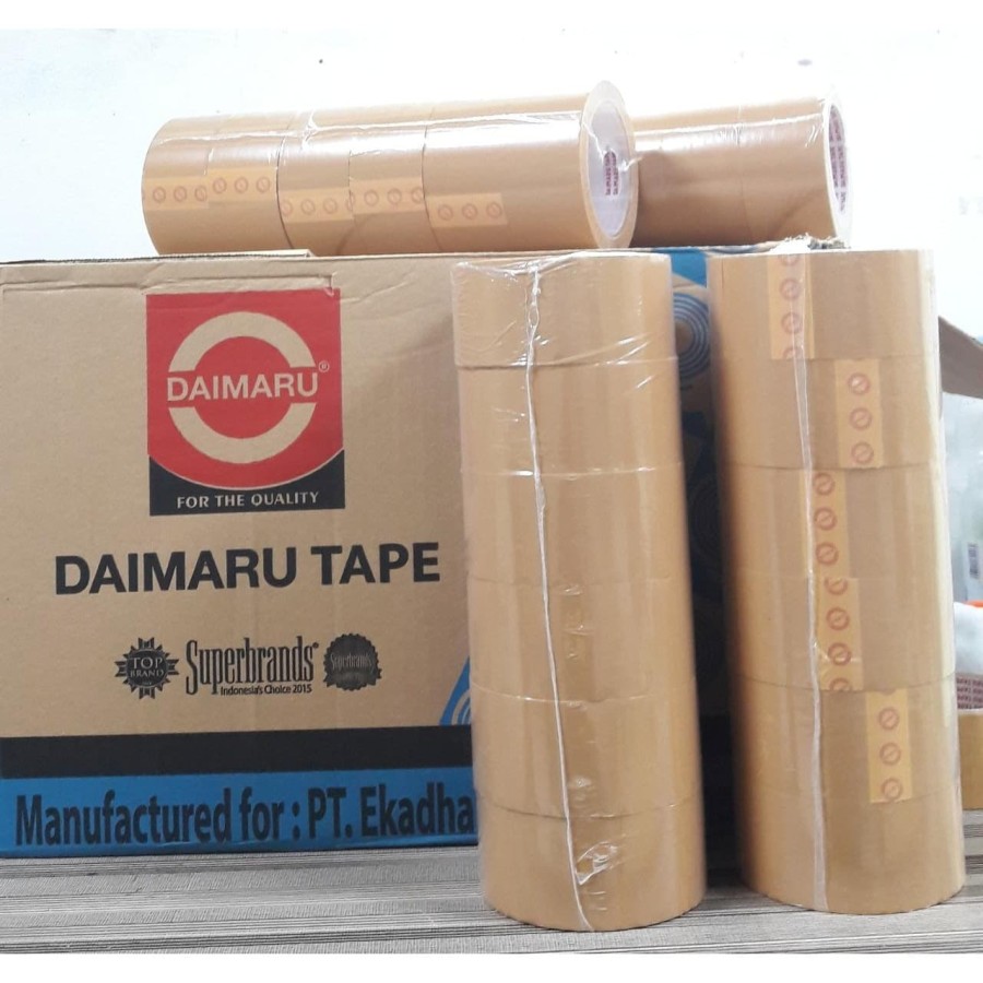 Seal Tape (Lakban) 2 Inch Coklat