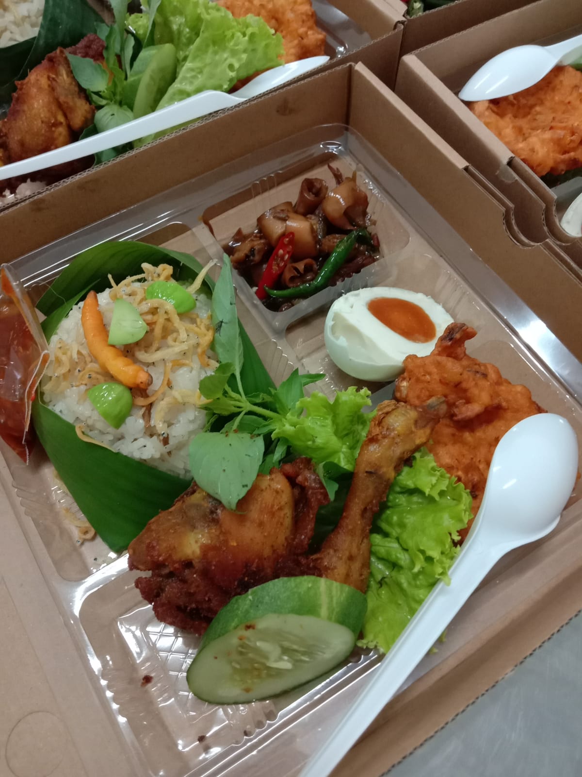 Nasi box Yummy menu 2