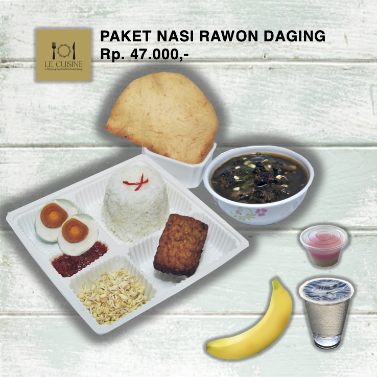 Nasi Rawon Daging LC