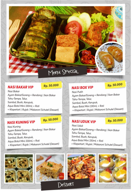 Paket Komplit - Nasi Bakar VIP