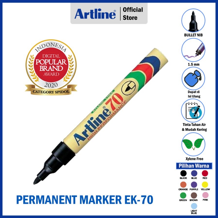 Spidol Artline 70 (Permanent)