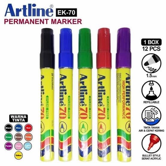 Spidol Artline 70 (Permanent)