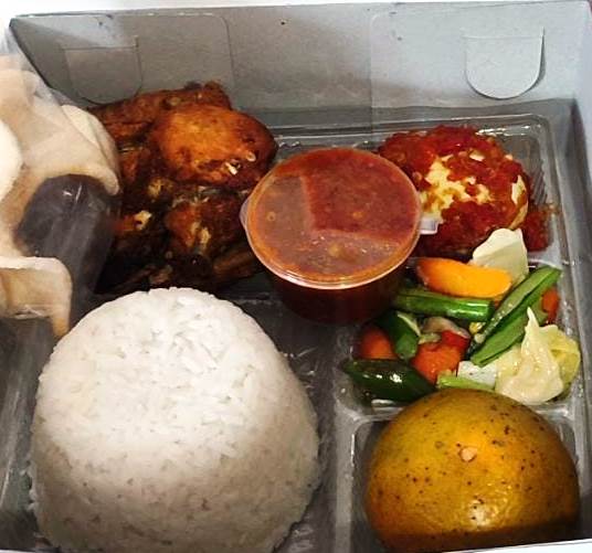 A Three Nasi Box