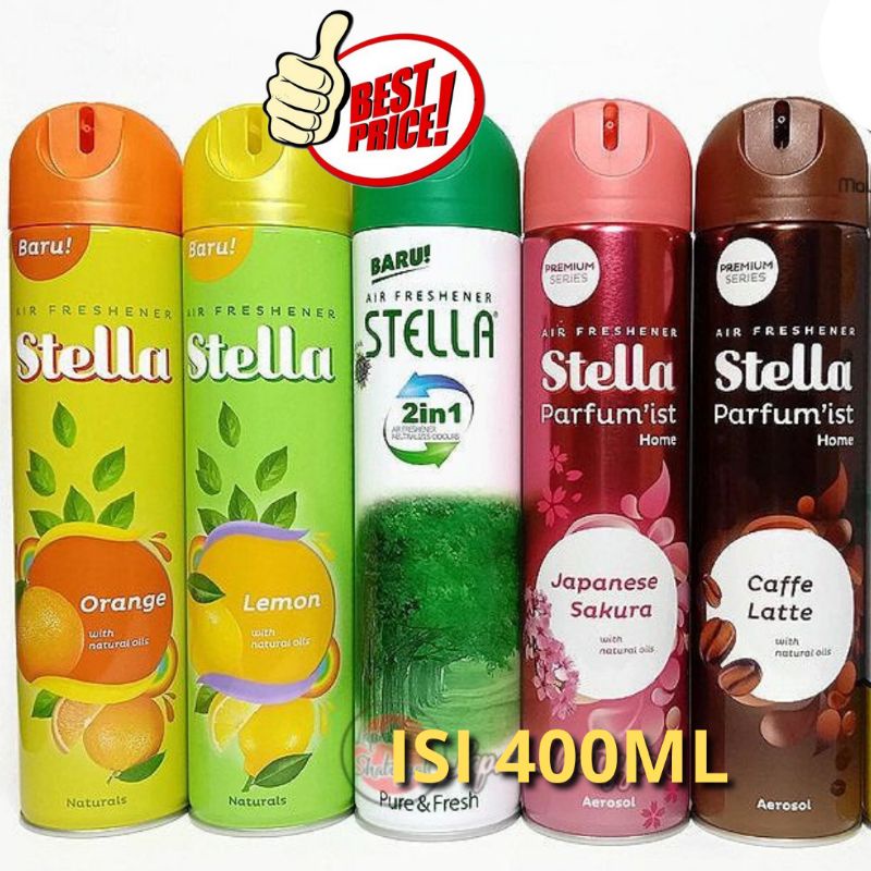 Pengharum Ruangan Stella Spray 400ml