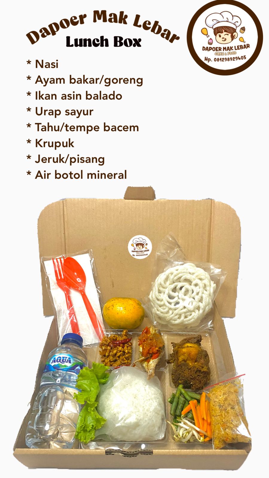 Nasi Box / Lunch Box 2 - Dapoer Mak Lebar