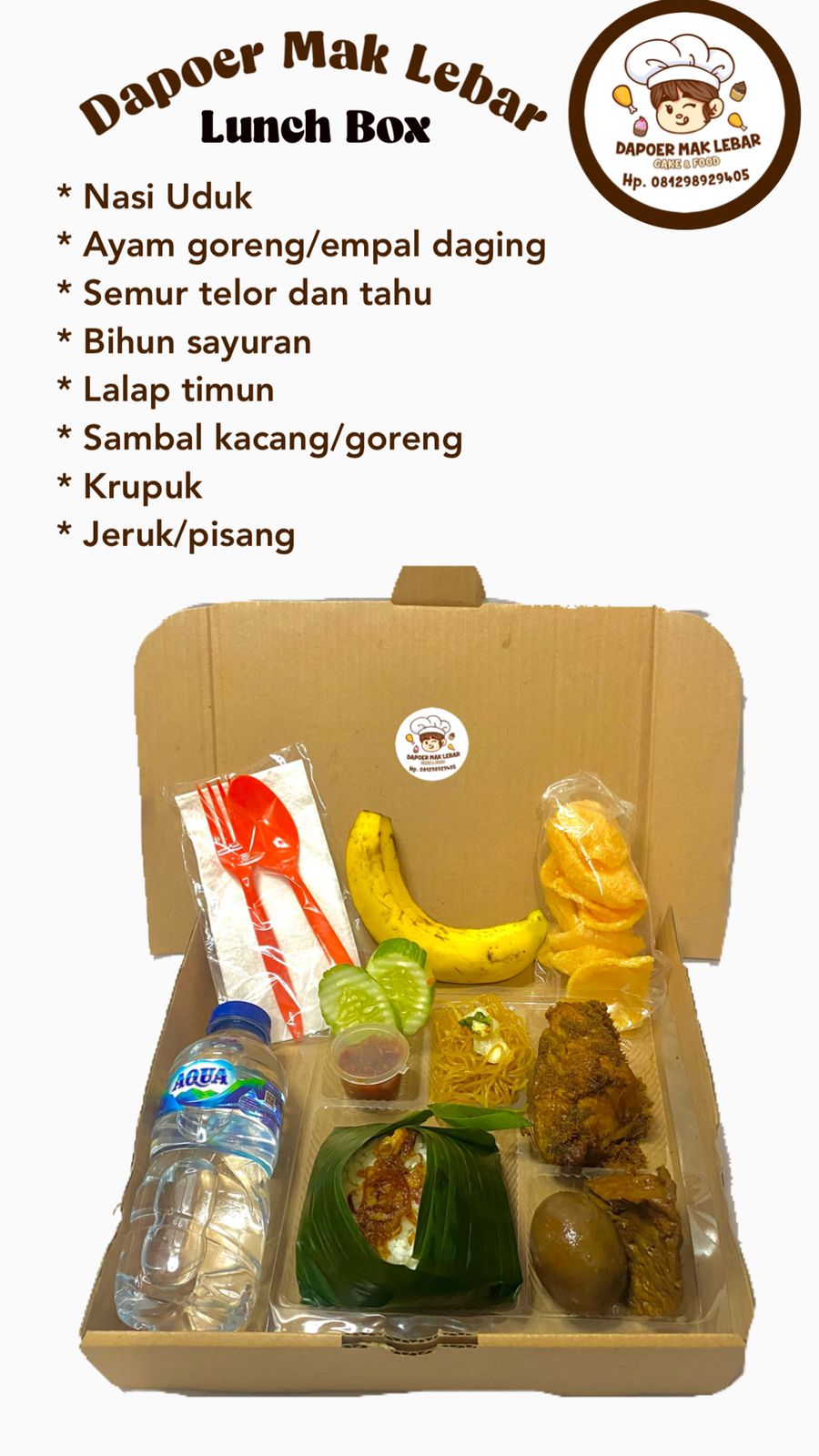 Nasi Box / Lunch Box 4 - Dapoer Mak Lebar
