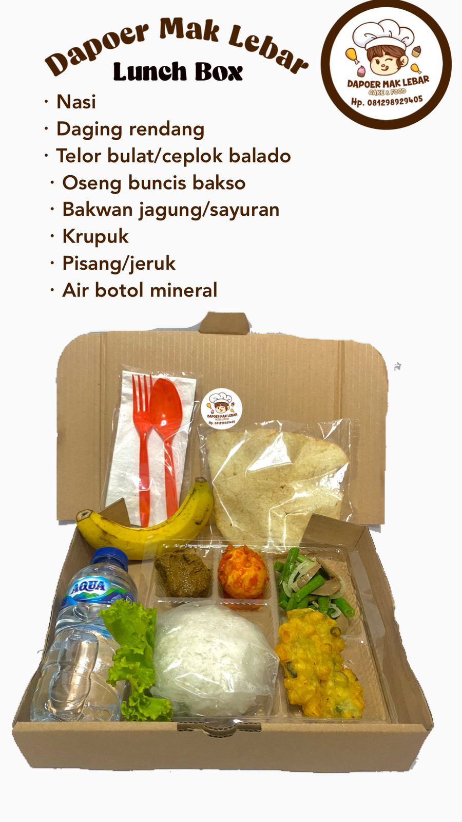 Nasi Box / Lunch Box 5 - Dapoer Mak Lebar