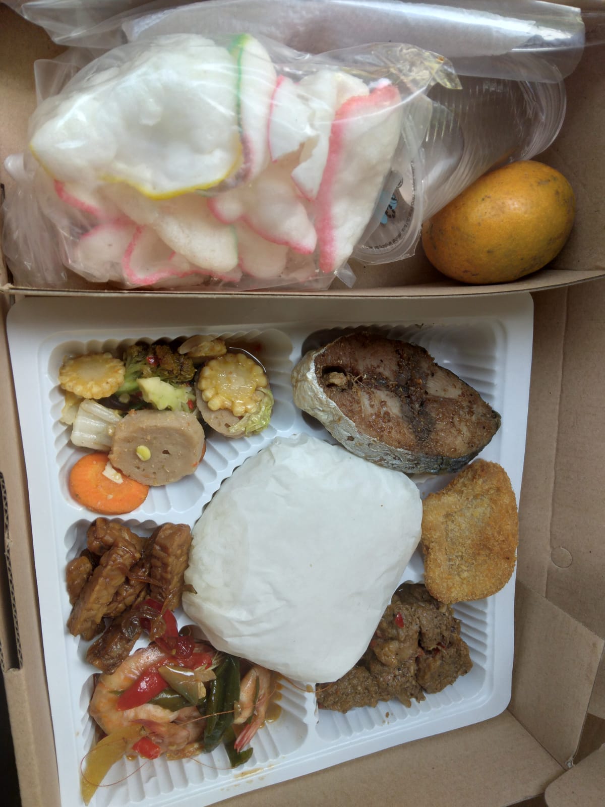 Nasi Box Premium Hasil Laut