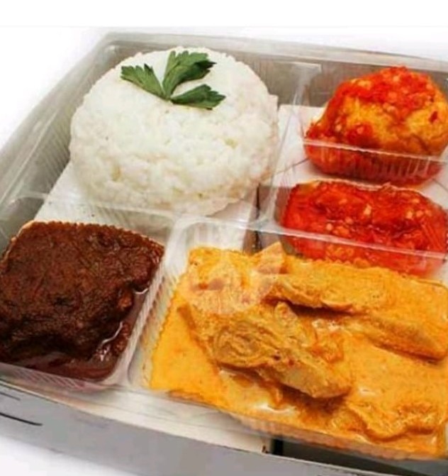 Menu 2 : Nasi Rendang Balado