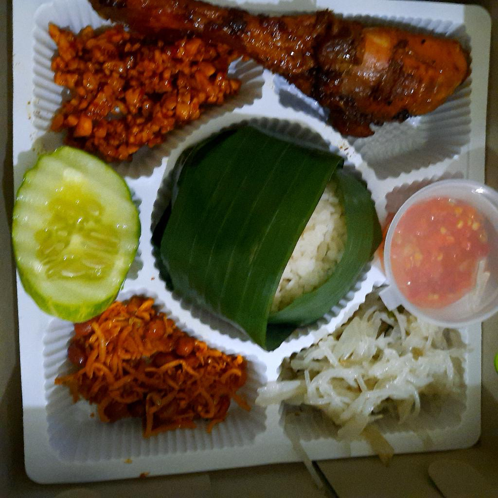 Nasi ayam goreng/ bakar2