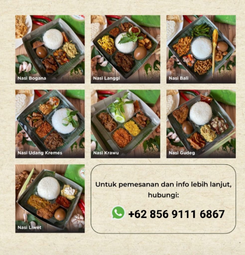 NASI BOX PAKET 1 PALM GREEN KITCHEN