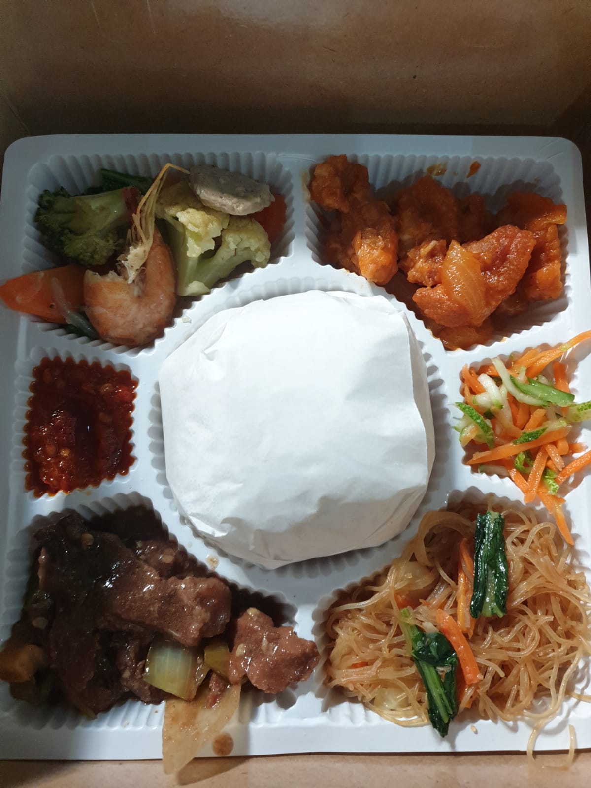 Nasi Box 1 Cilok Cihuy Mama Hany