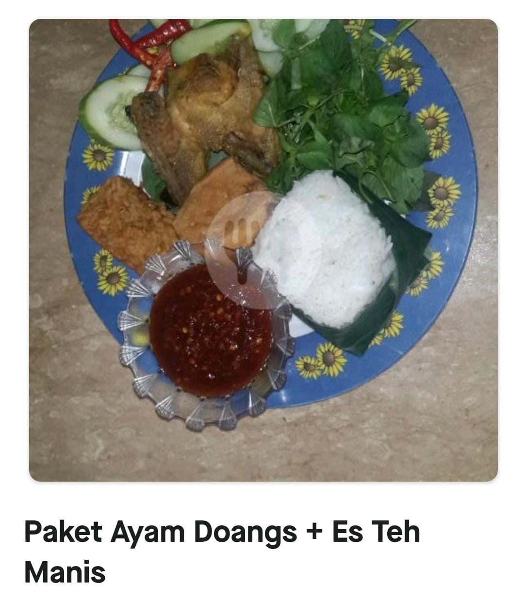 Paket Pecel Ayam