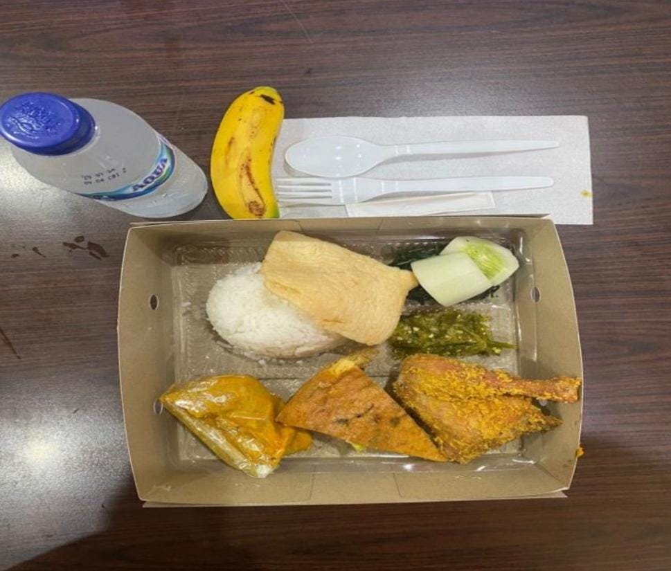 PAKET NASI PADANG 3