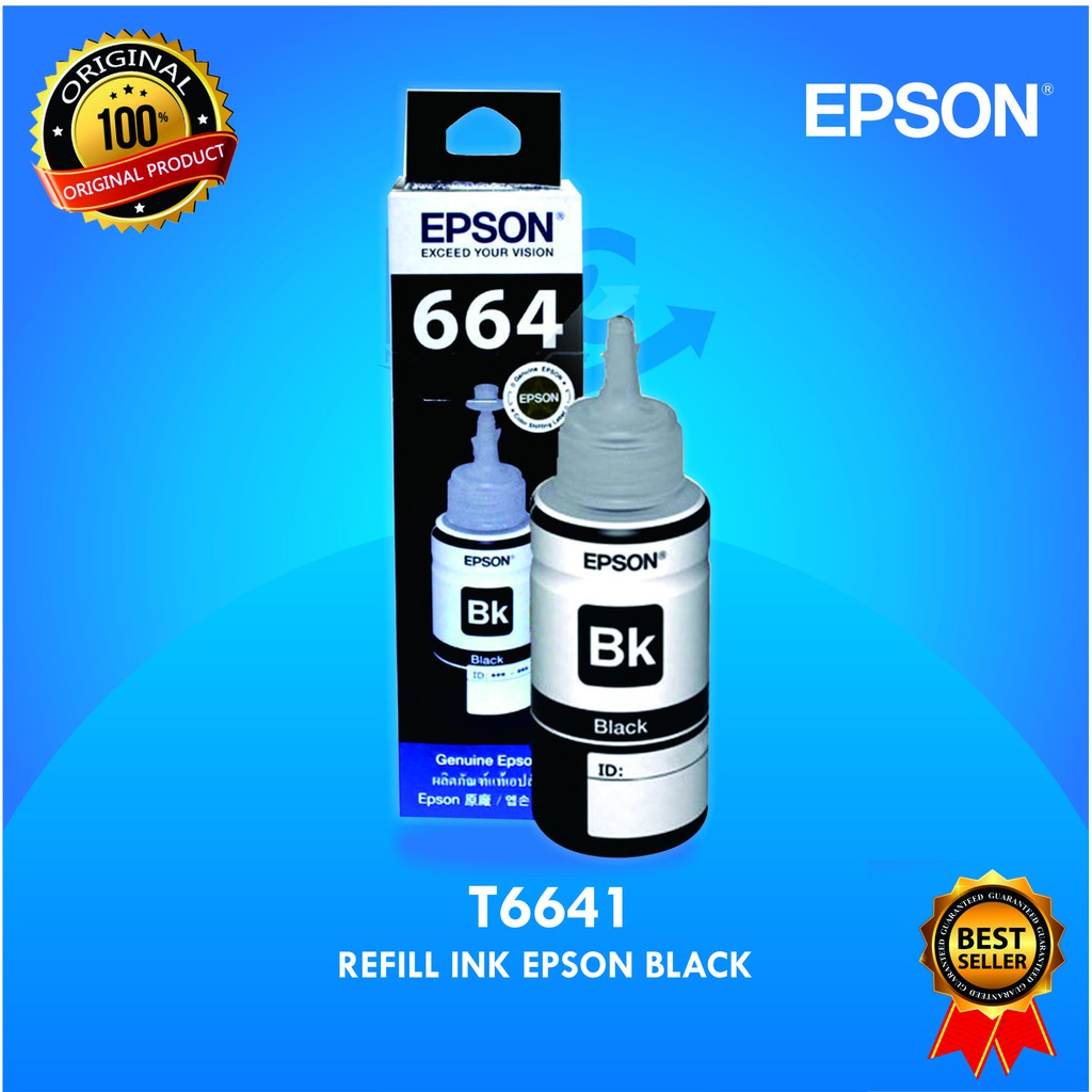 Tinta Epson T6641 Black